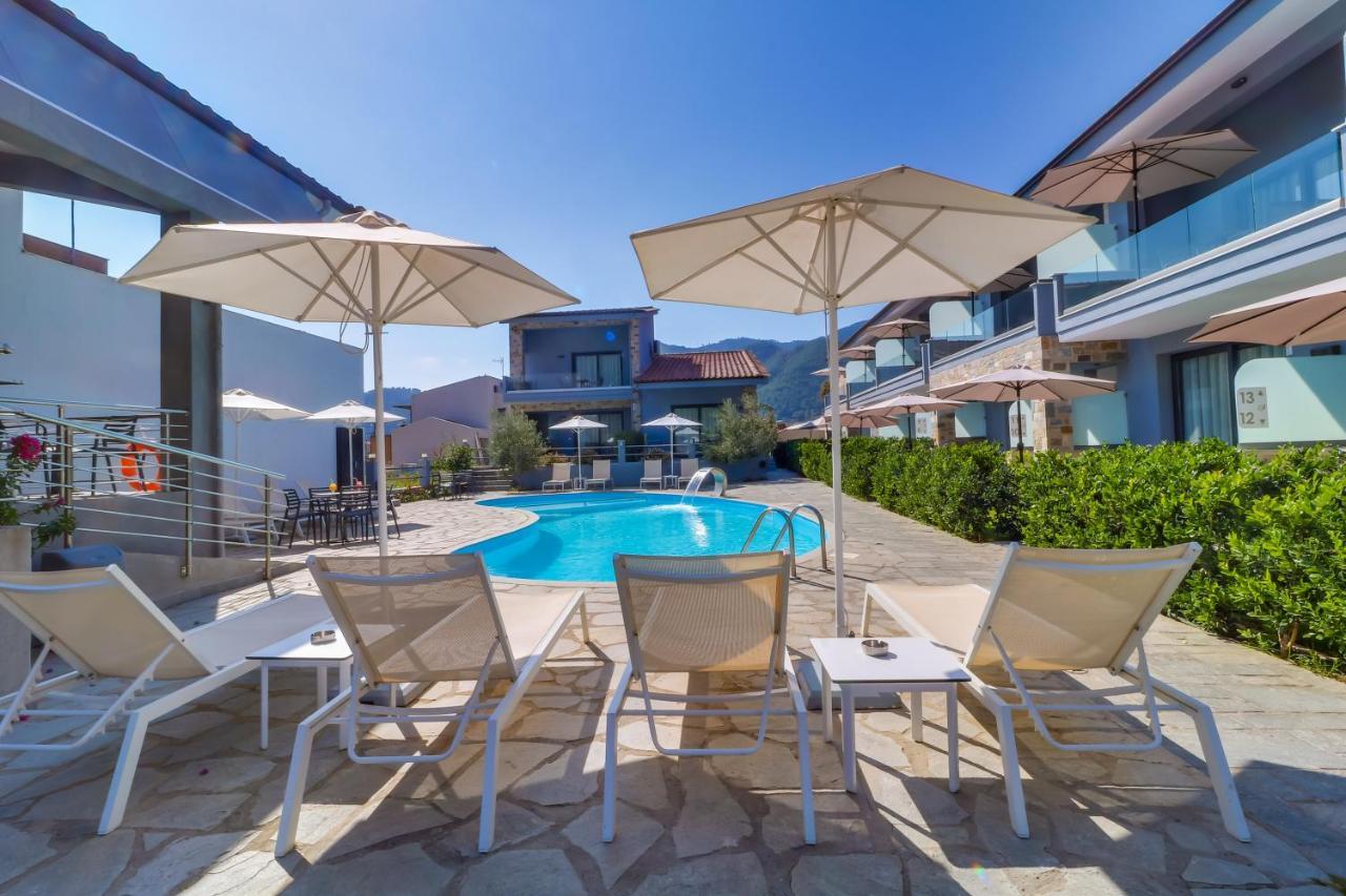 Theros Villas & Suites クリッシ・アモウディア エクステリア 写真