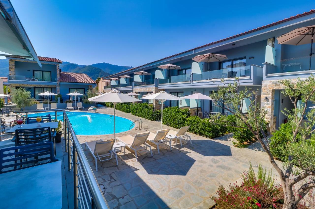 Theros Villas & Suites クリッシ・アモウディア エクステリア 写真